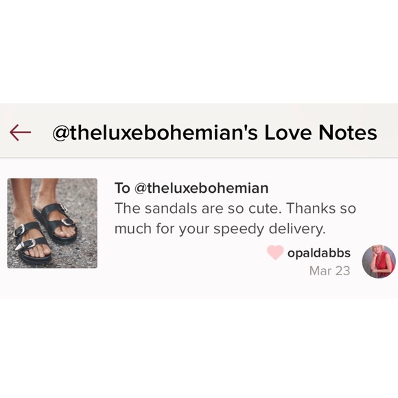 LAST 1! • Black Western Buckled Slide Sandals - Picture 4 of 5